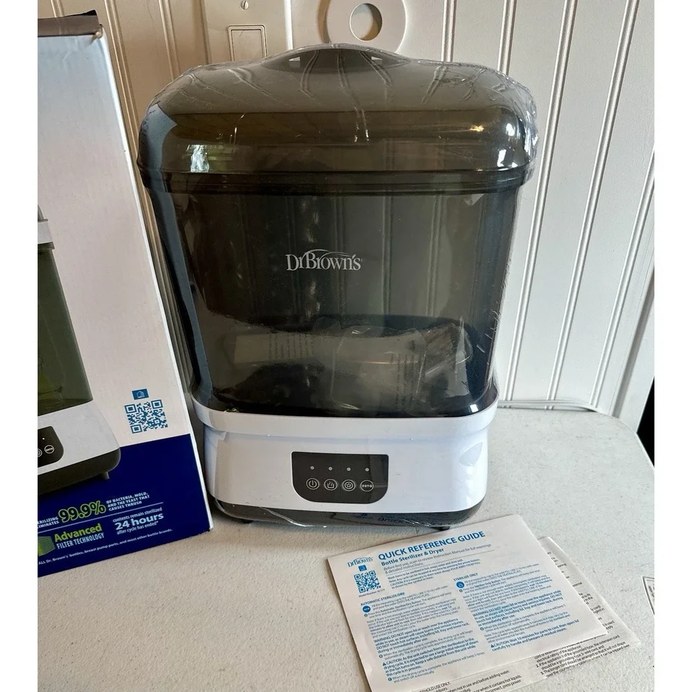 Dr. Brown's All-in-One Baby Bottle Sterilizer and Dryer AC177 New Sealed Box NIB - Picture 2 of 9